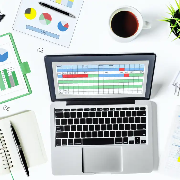 Google Sheets goal tracking template