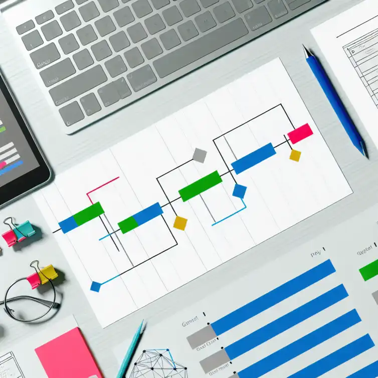Project timeline template for Google Sheets
