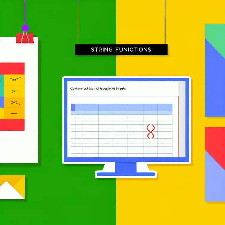efficient use of Google Sheets string functions